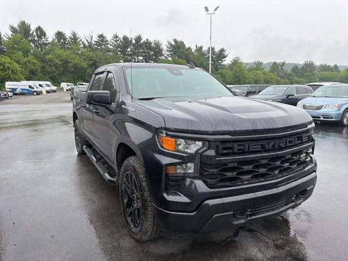 Dark Ash Metallic 2023 Chevrolet Silverado 1500 Custom