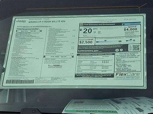 2026 Jeep Wrangler Sport