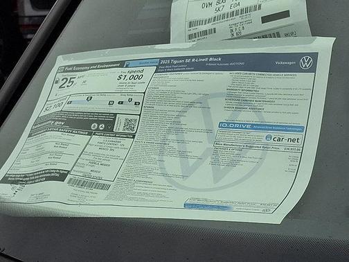 2025 Volkswagen Tiguan 2.0T SE R-Line Black