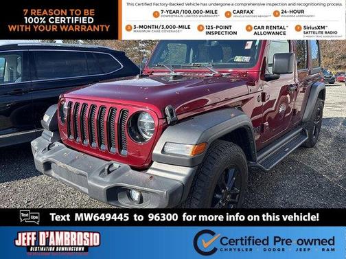 2021 Jeep Wrangler Unlimited Sport Altitude