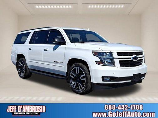 Summit White 2020 Chevrolet Suburban Premier
