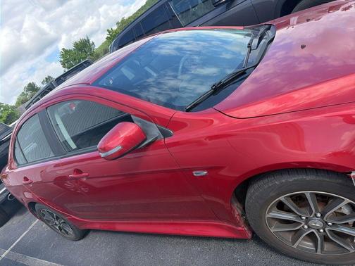 Red 2017 Mitsubishi Lancer ES