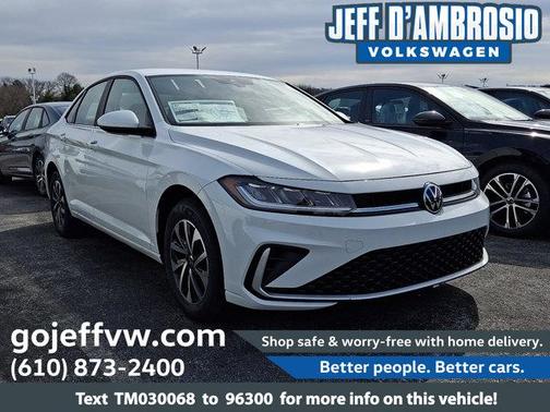 Pure White 2026 Volkswagen Jetta 1.5T S