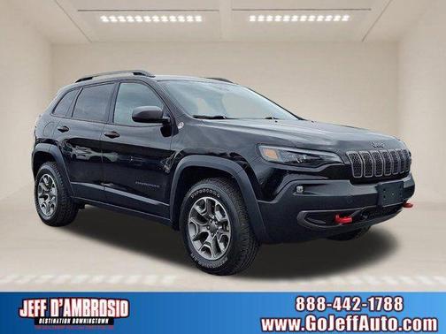 Diamond Black 2021 Jeep Cherokee Trailhawk