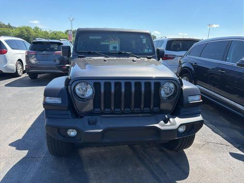 Granite Crystal Clearcoat Metallic 2019 Jeep Wrangler Unlimited Sport