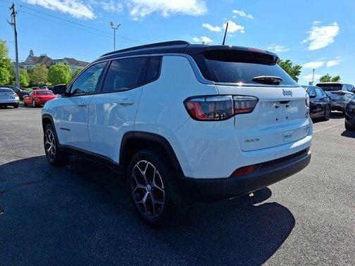 Bright White Clearcoat 2024 Jeep Compass Limited