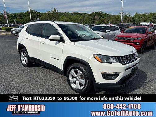 White Clearcoat 2019 Jeep Compass Latitude