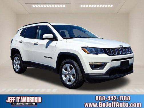 White Clearcoat 2019 Jeep Compass Latitude