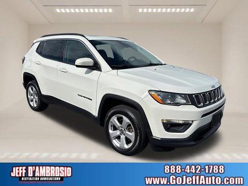 White Clearcoat 2019 Jeep Compass Latitude