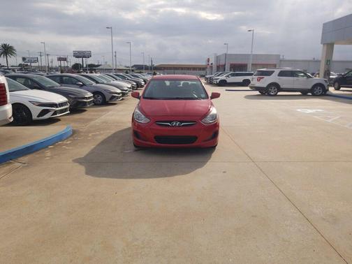 Boston Red Metallic 2013 Hyundai Accent GS