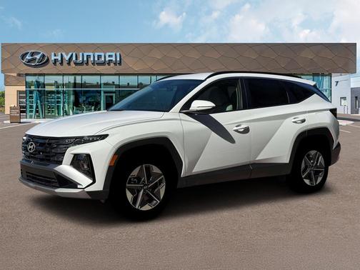 Creamy White Pearl 2026 Hyundai TUCSON Hybrid SEL Convenience