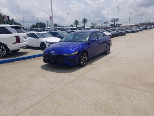 Intense Blue 2025 Hyundai ELANTRA SEL
