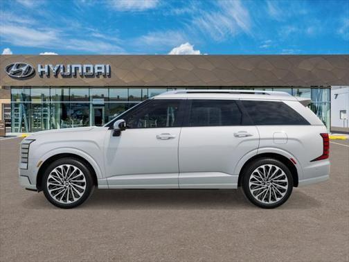 Creamy White Pearl 2027 Hyundai Palisade Hybrid Calligraphy