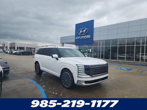 Creamy White Pearl 2027 Hyundai Palisade Hybrid Calligraphy SUV