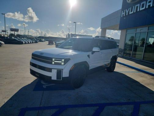 Serenity White 2026 Hyundai SANTA FE Calligraphy