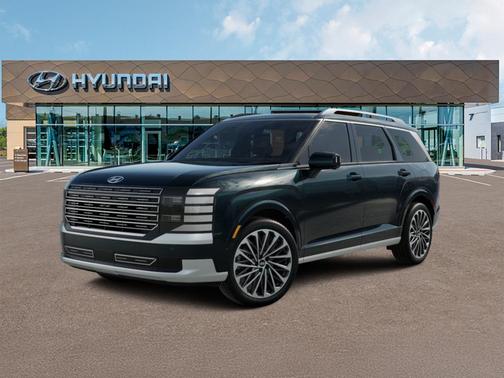 Robust Emerald Pearl 2026 Hyundai Palisade Hybrid Calligraphy