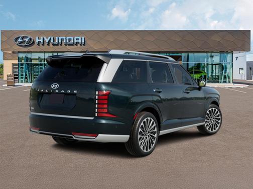 Robust Emerald Pearl 2026 Hyundai Palisade Hybrid Calligraphy