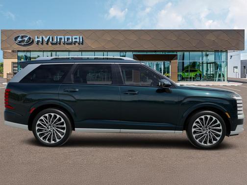 Robust Emerald Pearl 2026 Hyundai Palisade Hybrid Calligraphy
