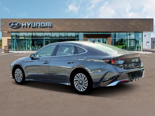 Portofino Gray 2026 Hyundai SONATA Hybrid SE