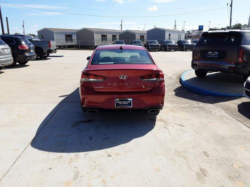 Scarlet Red 2018 Hyundai SONATA Sport
