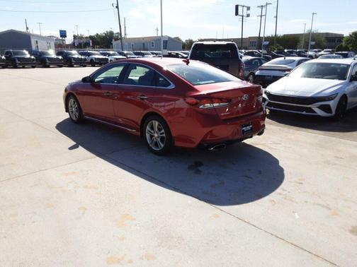 Scarlet Red 2018 Hyundai SONATA Sport