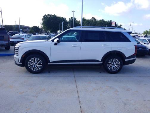 Creamy White Pearl 2026 Hyundai Palisade Hybrid Blue SEL Premium 7P