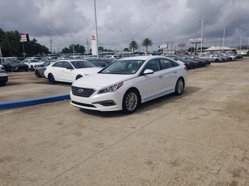 Quartz White Pearl 2015 Hyundai SONATA Limited
