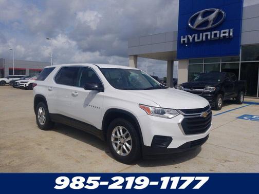 Summit White 2018 Chevrolet Traverse LS