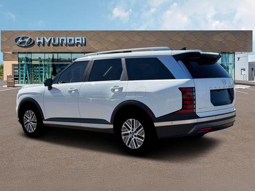 Creamy White Pearl 2026 Hyundai Palisade Hybrid Blue SEL Premium 7P