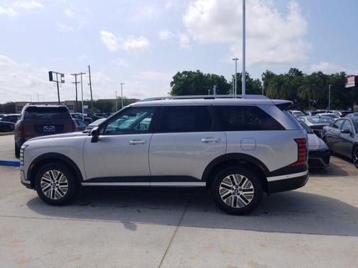 Typhoon Silver Metallic 2026 Hyundai Palisade Hybrid Blue SEL Premium 7P