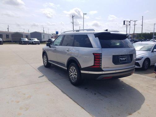 Typhoon Silver Metallic 2026 Hyundai Palisade Hybrid Blue SEL Premium 7P