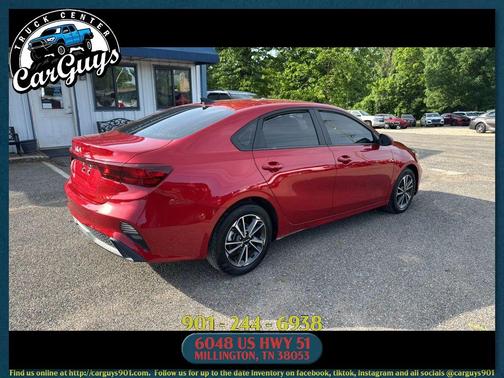 Currant Red 2022 Kia Forte LXS
