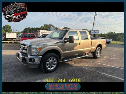 Gold 2014 Ford F-250 Lariat