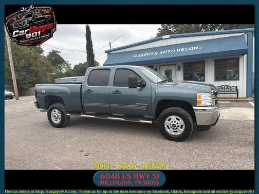 Blue 2013 Chevrolet Silverado 2500 LT