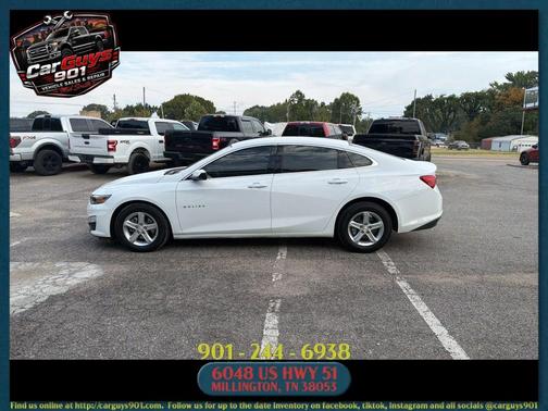 White 2024 Chevrolet Malibu 1LS