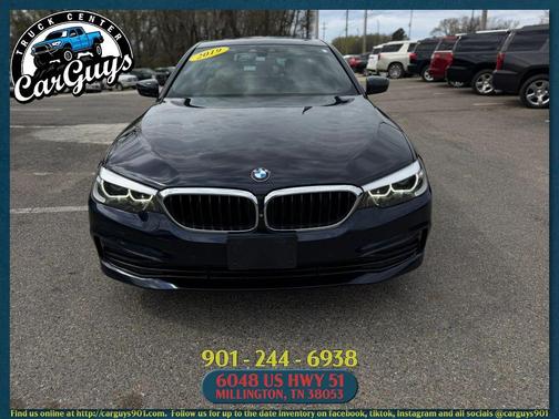 Blue 2019 BMW 530 530i Sedan 4D