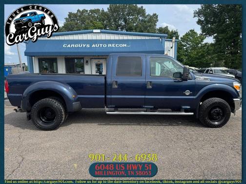 Blue Jeans Metallic 2016 Ford F-350 XLT