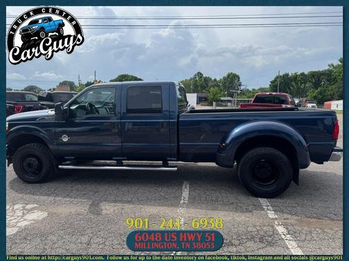 Blue Jeans Metallic 2016 Ford F-350 XLT