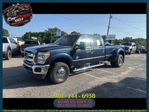 Blue Jeans Metallic 2016 Ford F-350 XLT