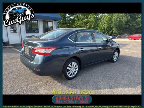 Graphite Blue 2013 Nissan Sentra S