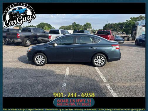 Graphite Blue 2013 Nissan Sentra S