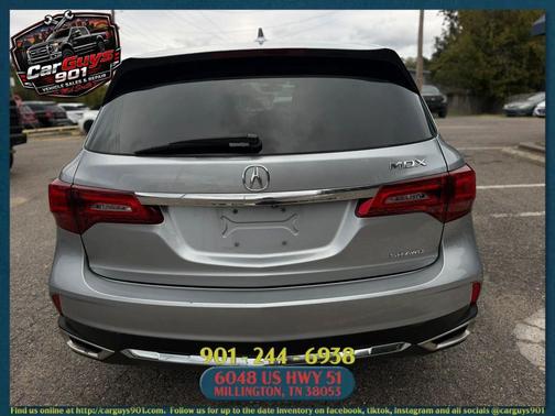 Lunar Silver Metallic 2020 Acura MDX 3.5L