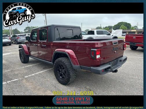 Snazzberry Pearlcoat 2022 Jeep Gladiator Willys 4x4