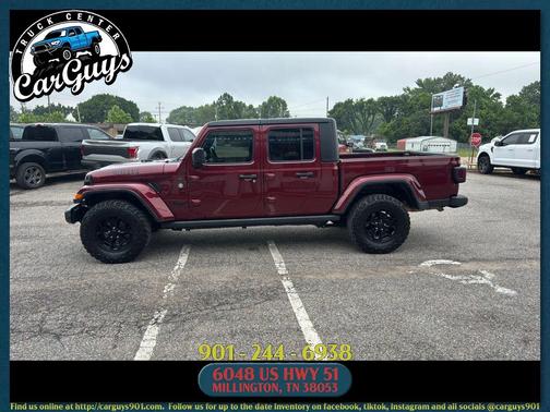 Snazzberry Pearlcoat 2022 Jeep Gladiator Willys 4x4