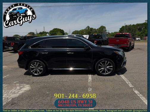 Majestic Black Pearl 2019 Acura MDX 3.5L