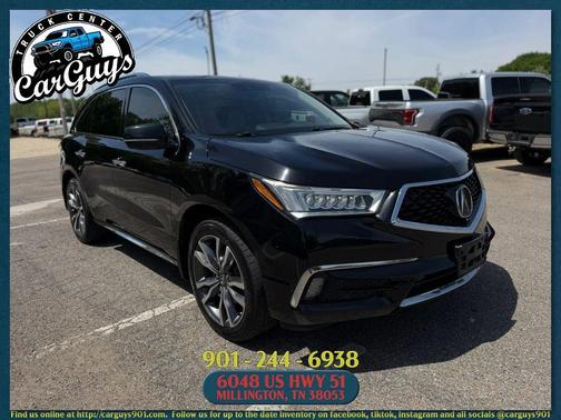 Majestic Black Pearl 2019 Acura MDX 3.5L
