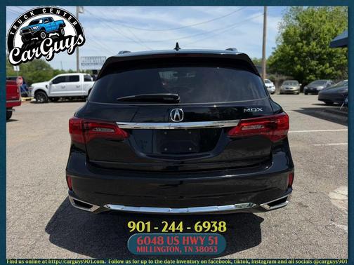 Majestic Black Pearl 2019 Acura MDX 3.5L