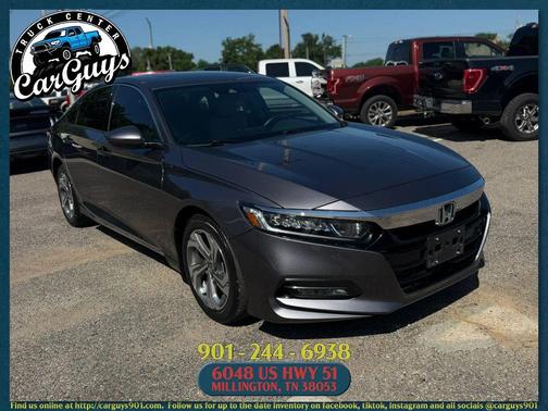 Modern Steel Metallic 2018 Honda Accord EX-L