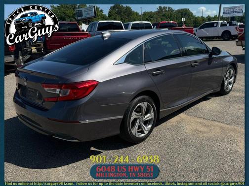 Modern Steel Metallic 2018 Honda Accord EX-L