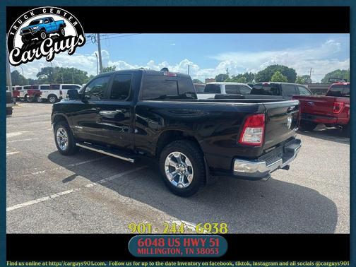 Diamond Black Crystal Pearlcoat 2020 RAM 1500 Big Horn/Lone Star